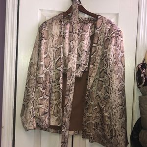 Snake Skin, Blazer and Shorts Set!